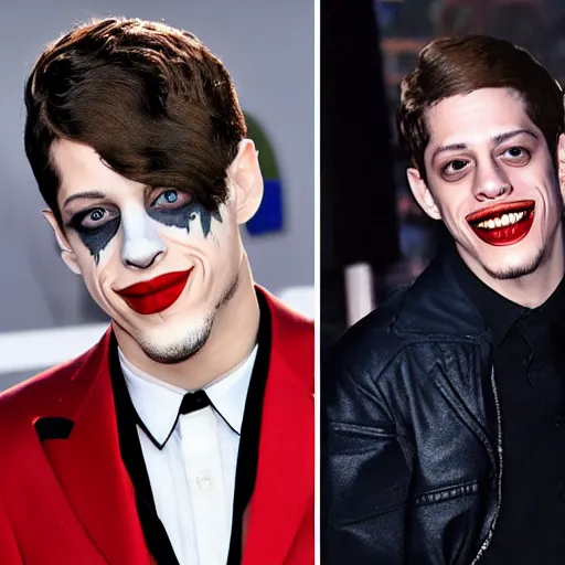 Image similar to pete davidson as the joker