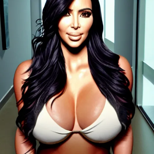 Image similar to live still of kim kardashian as a twitch streamer