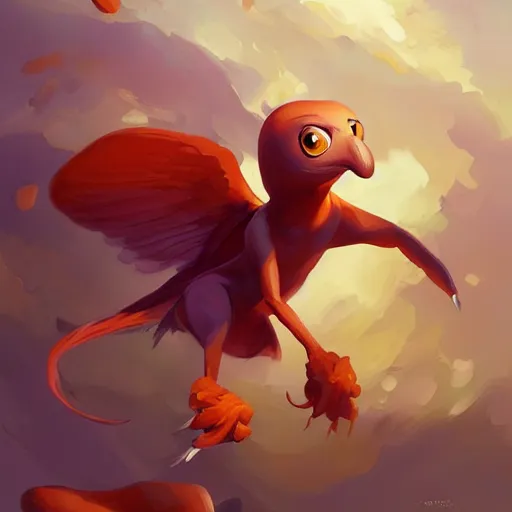 Prompt: peanut, peanut with wings, flying peanut, peanuts behance hd artstation by Jesper Ejsing, by RHADS, Makoto Shinkai and Lois van baarle, ilya kuvshinov, rossdraws