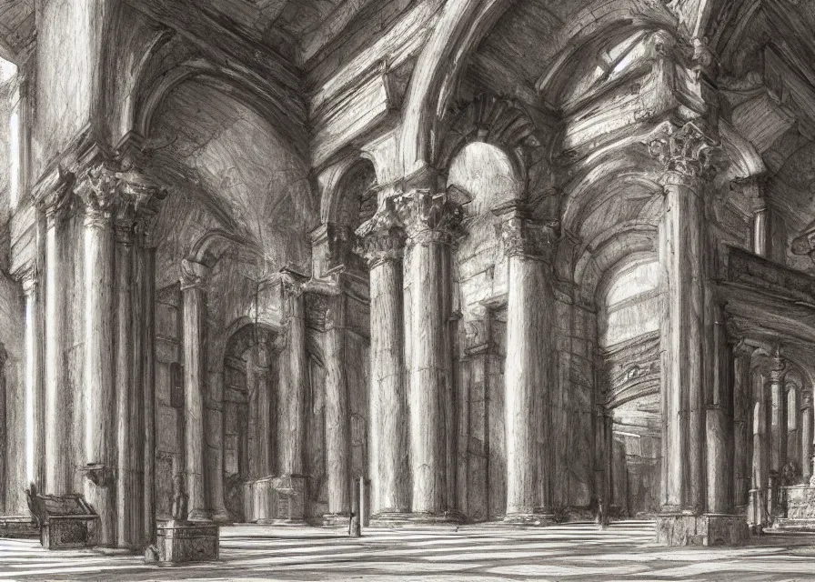 ancient roman cathedrals