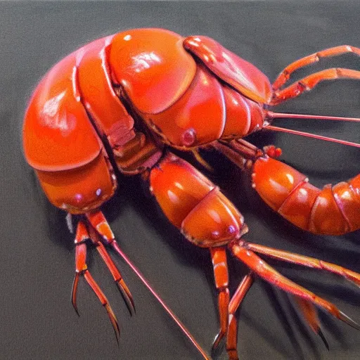 Image similar to monkey lobster. hyperdetailed photorealism