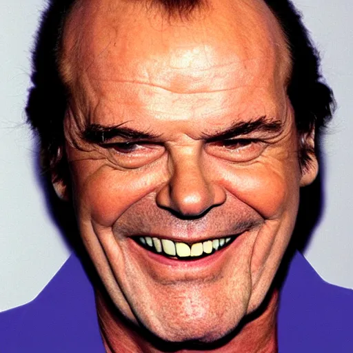 Prompt: Jack Nicholson as a toothbrush