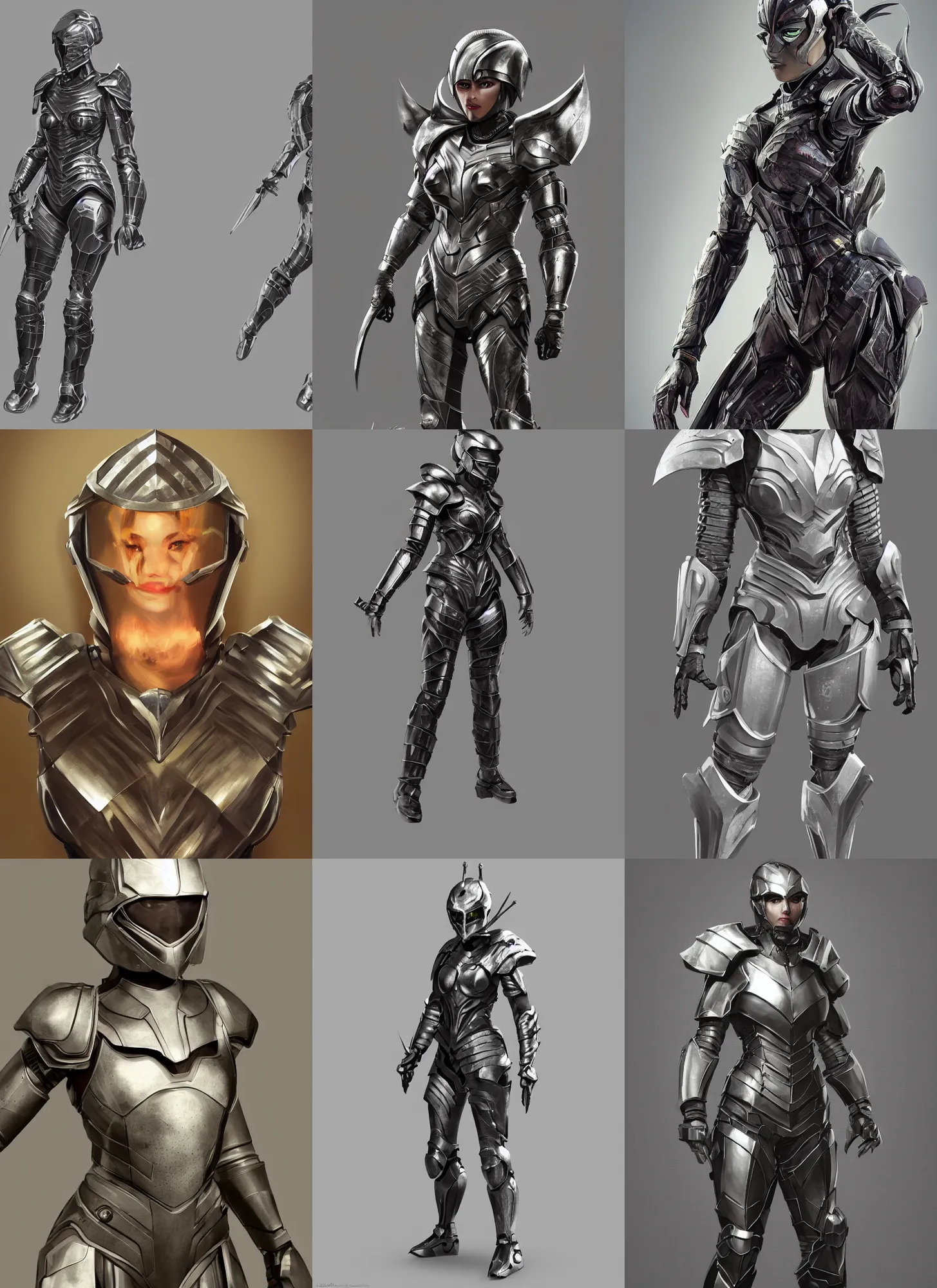 Prompt: hyper detailed ultra sharp full body character portrait of a woman with a realistically proportioned face in hex armor, action pose, cinematic lighting, good value control, realistically proportioned face, photorealistic eyes, smooth, 3 d animation, cgi, cgi animation, realistic shading, painted texture maps, substance painter, john singer sargent, in the style of studio fortiche