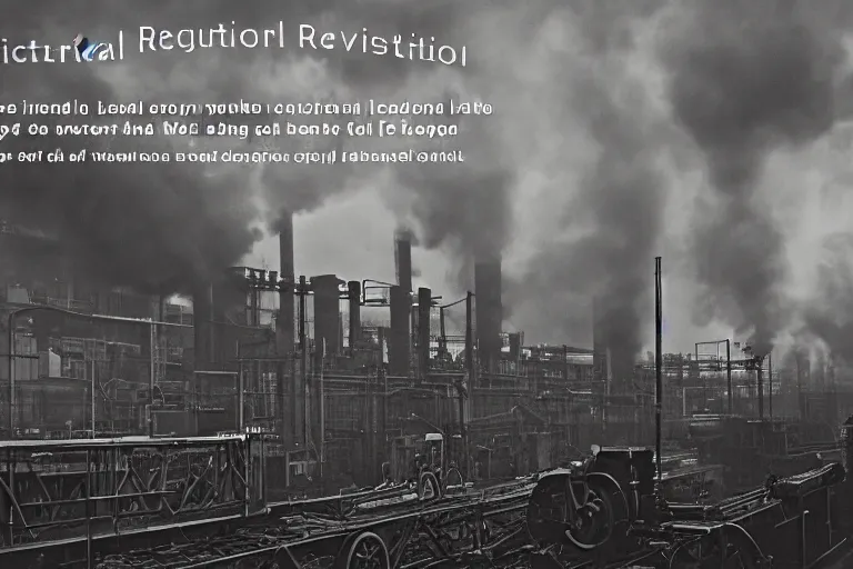 Image similar to industrial revolution smoke