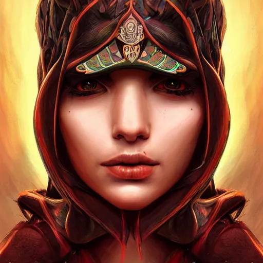 Image similar to leech queen, beautiful, detailed symmetrical close up portrait, intricate complexity, in the style of artgerm and ilya kuvshinov, magic the gathering art