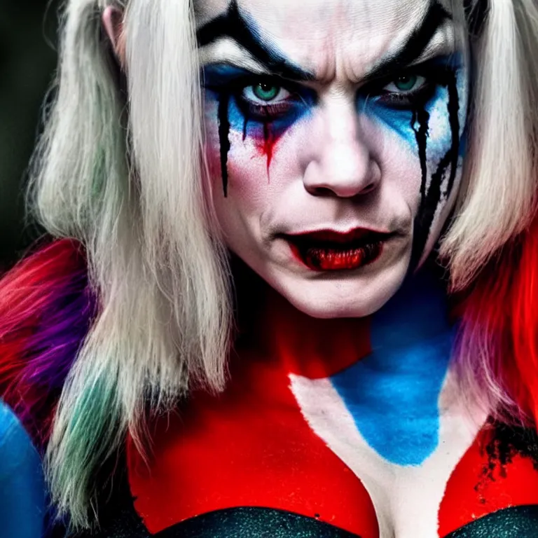 Image similar to Ruth Wilson as Harley Quinn in Suicide Squad