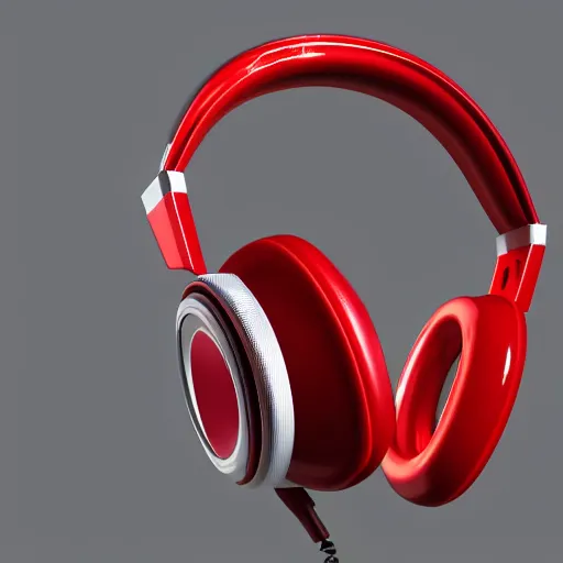 Image similar to Concept art of a headphone with Ferrari style, Photography, 4k, Super-Resolution, RGB, product pic