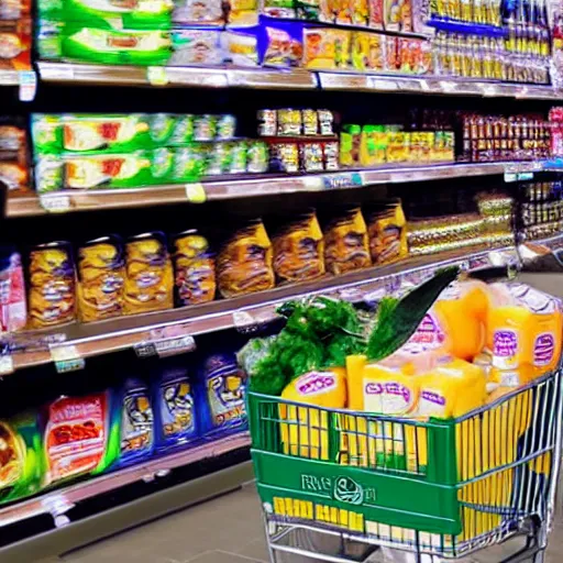 Prompt: ryan gosling in grocery store, go pro camera, hyperrealistic, 8k footage,