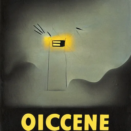 Image similar to obscene objective, surrealist