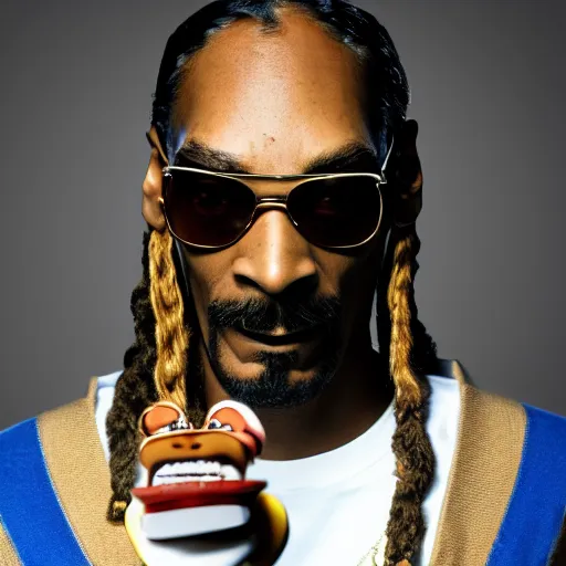 Image similar to Snoop Dogg amiibo, product photo, studio lighting