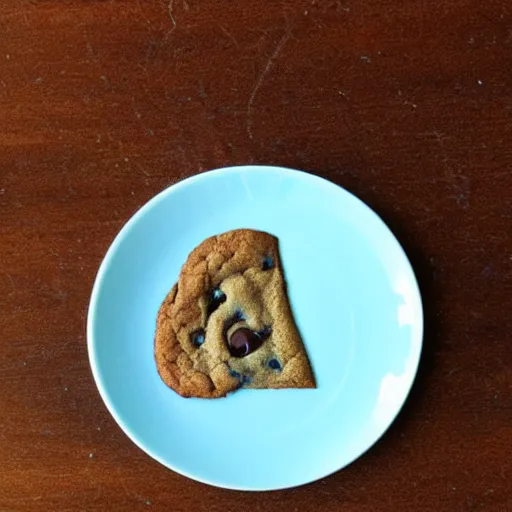 Image similar to blue ( ( ( ( ( chocolate chip cookie ) ) ) ) )