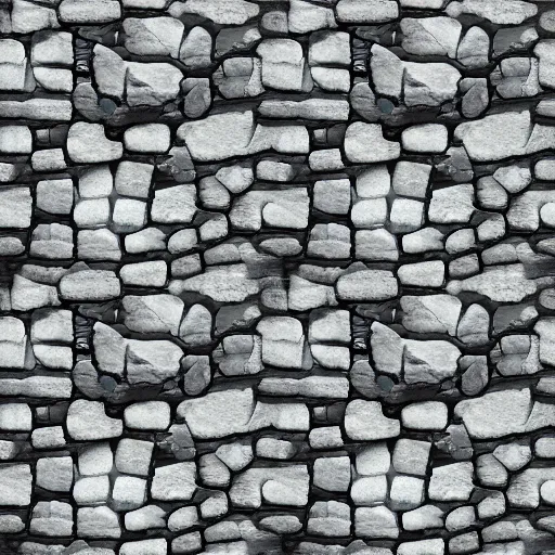 Image similar to cobblestone texture seamless with flat lighting and no shadows