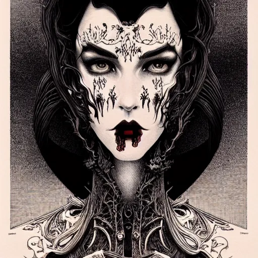 Image similar to portrait dramatic light, by killian eng and joe fenton and bernie wrightson and conrad roset, inspired by baroque dracula, red only, etching, fine sharp high detail,