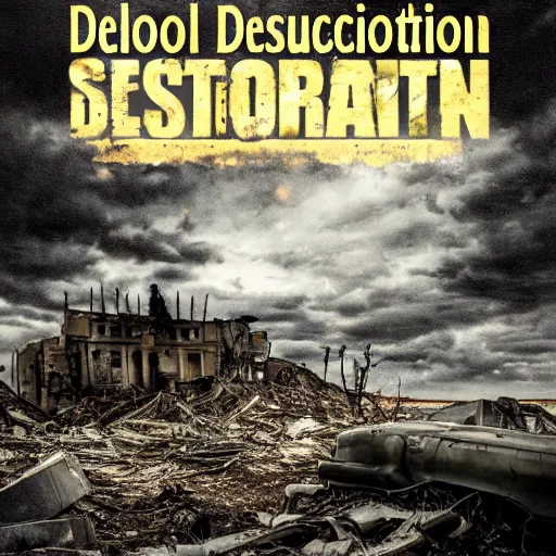 Image similar to desolation, distruction, aftermath, abandon