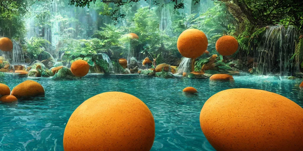 Prompt: a professional photographic view picture of a pool full of slimy balls ,photographic filter unreal engine 5 realistic hyperdetailed 8k ultradetail cinematic concept art volumetric lighting, fantasy artwork, very beautiful scenery, very realistic painting effect, hd, hdr, cinematic 4k wallpaper, 8k, ultra detailed, high resolution, artstation trending on artstation in the style of Albert Dros glowing rich colors powerful imagery