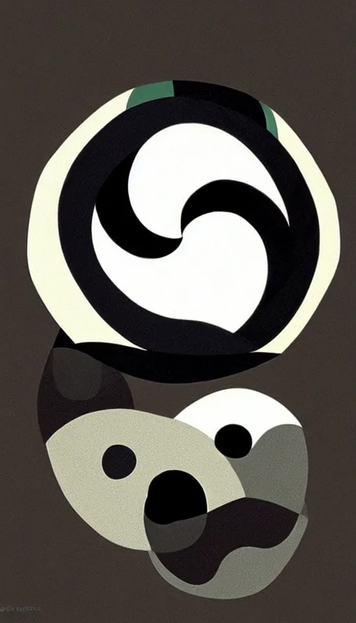 Image similar to Abstract representation of ying Yang concept, from Kenshin