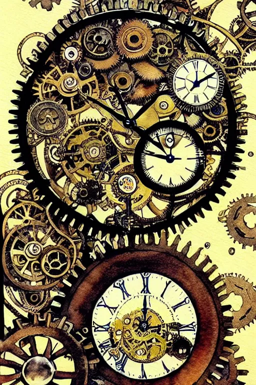 clockwork gears wallpaper