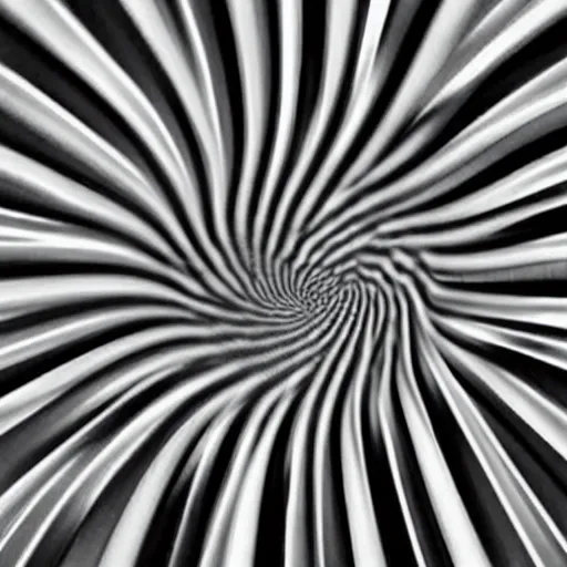 Prompt: stunning optical illusion that creates the appearance of movement