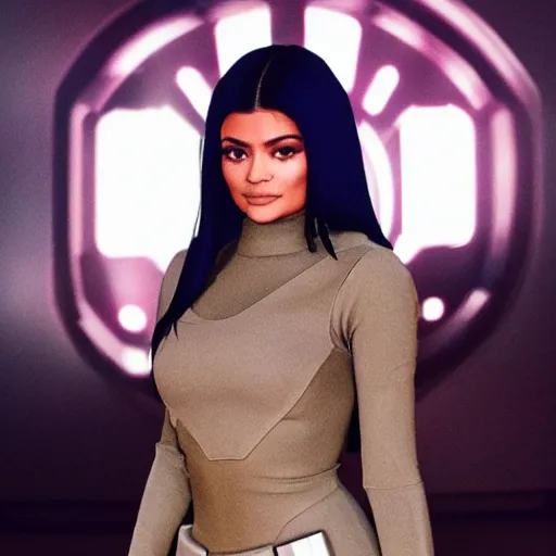 Image similar to kylie jenner in star wars