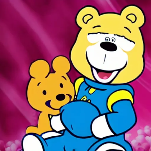 Image similar to bamse världens starkaste björn, anime