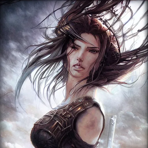 Image similar to artgerm and greg rutkowski and luis royo