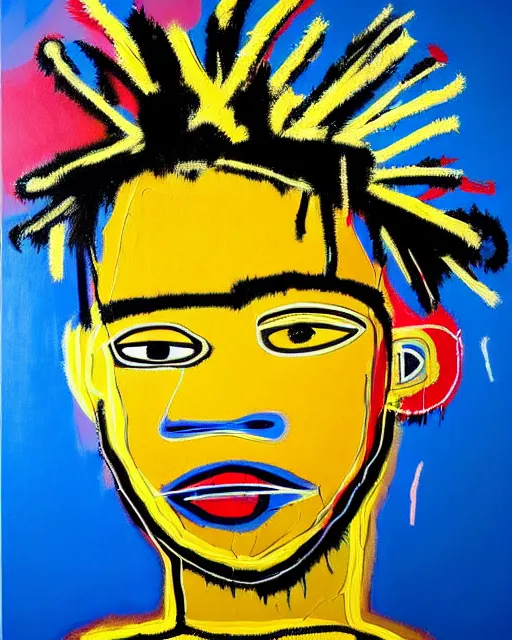 Image similar to a extremely ultra highly detailed majestic hi - res beautiful immaculate breathtaking award winning painting stunning masterpiece paintings by jean - michel basquiat, 8 k, high textures, ultra hyper sharp, insanely detailed and intricate, super detailed, 8 k hdr ultra high quality