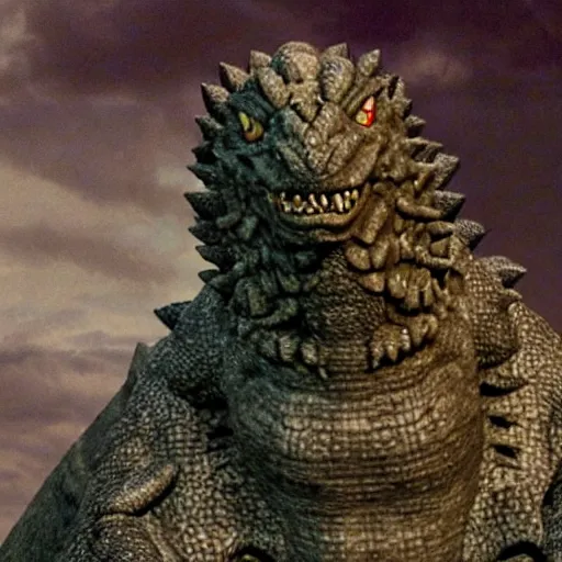 Image similar to female godzilla