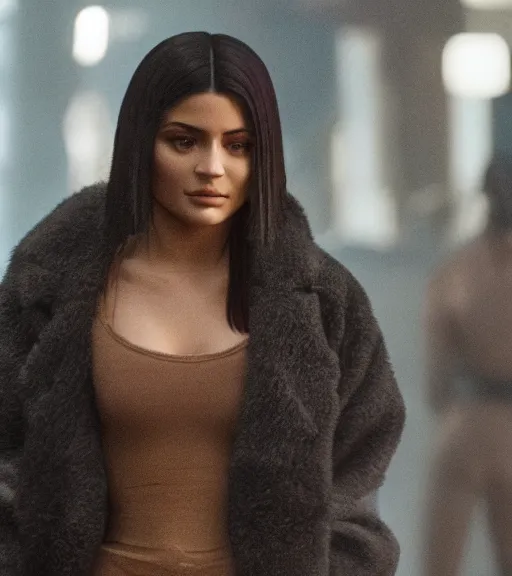 Image similar to a movie still of kylie jenner as joi in the movie blade runner 2 0 4 9