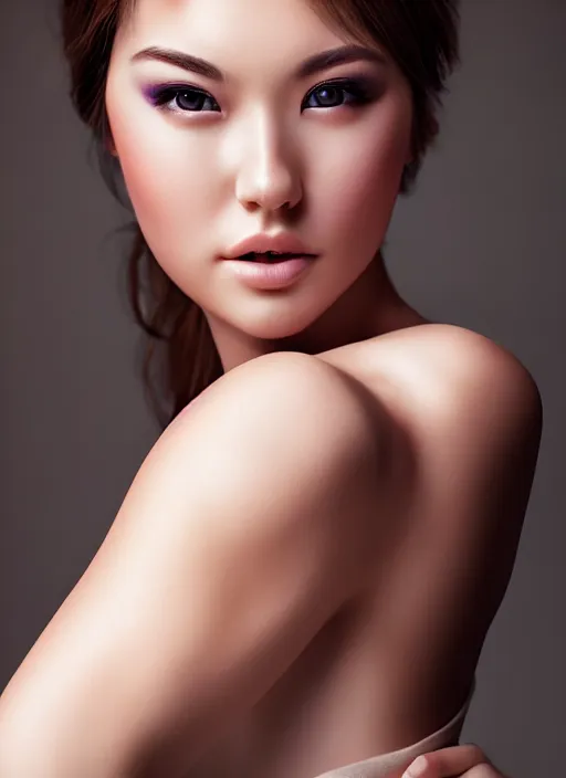 Image similar to a gorgeous female photo, professionally retouched, soft lighting, realistic, smooth face, full body shot, torso, dress, perfect eyes, wide angle, sharp focus on eyes, 8 k, high definition, insanely detailed, intricate, elegant, artgerm and jason chan and mark litvokin