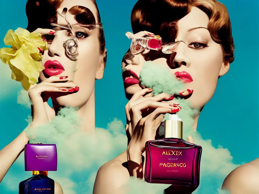 Image similar to fragrance advertising campaign by alex prager, highly detailed