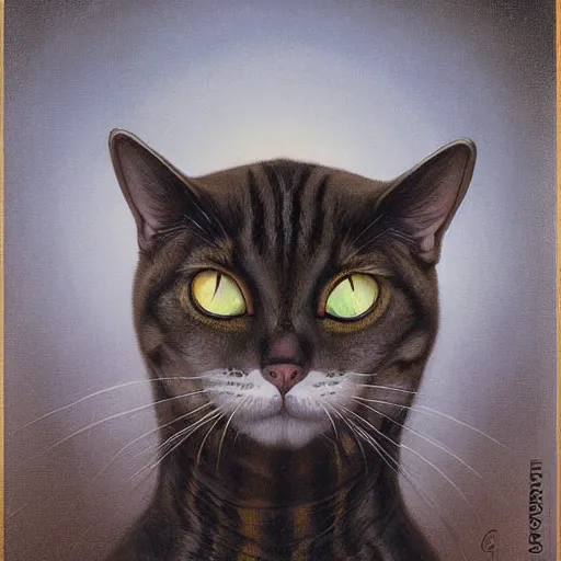 the all seeing cat skull by gerald brom | Stable Diffusion | OpenArt