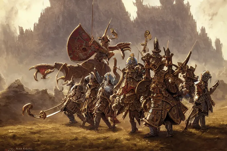Prompt: dungeons and dragons fantasy painting, phalanx of ashigaru mice, kite shield testudo formation, brandishing naginata halberds, mouse soldiers, steampunk trim, anime inspired, by brian froud, jessica rossier, and greg rutkowski