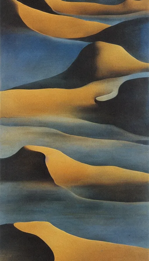 Prompt: the desert of Arrakis by Salvador Dali