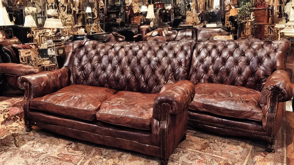 Image similar to maximalist dignified leather nightmare