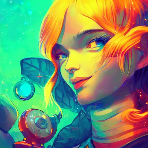 Image similar to skill magic deepdream radiating a glowing aura stuff loot legends stylized digital illustration video game icon artstation lois van baarle, ilya kuvshinov, rossdraws,