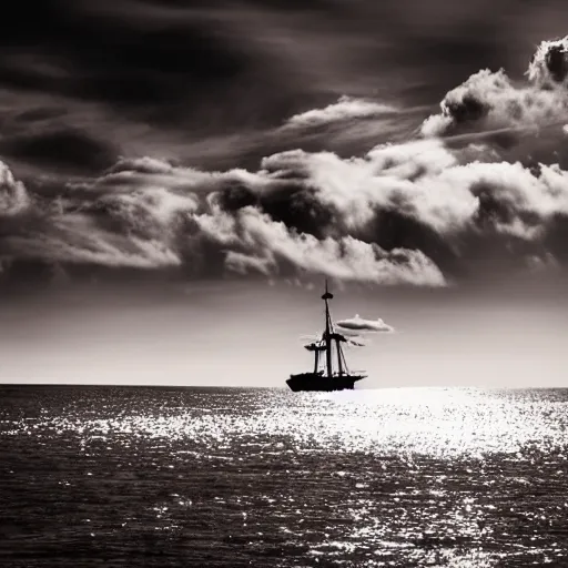 Image similar to clouds in the shape of a pirate ship