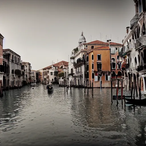 Image similar to post apocalyptic venice