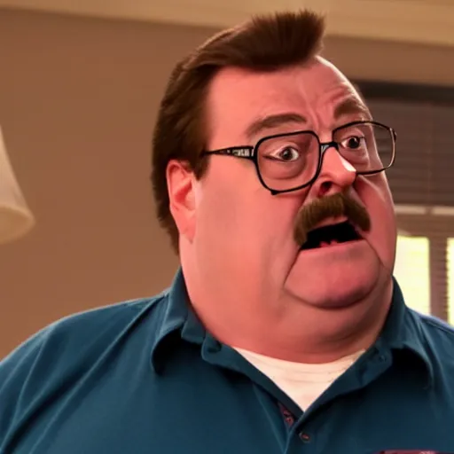 Image similar to peter griffin in the series trailer park boys, live action, 4k, high detail, high-resolution photograph, professional photography, ultra-detail