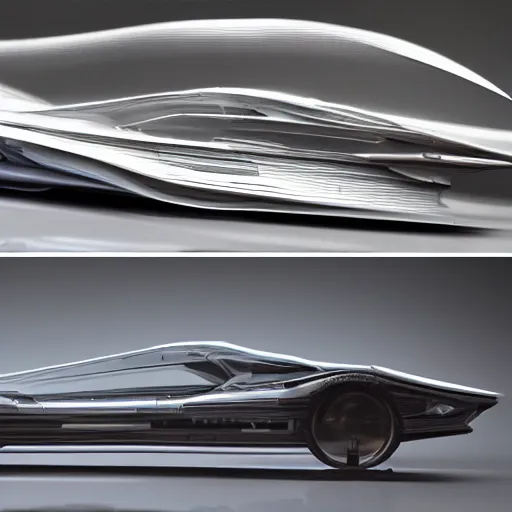 Image similar to full lenght sci-fi cars in the coronation of napoleon painting by Jacques-Louis David in the blade runner 2049 film and point cloud in the middle and everything in form of zaha hadid architects artwork by caravaggio unreal engine 5 keyshot octane lighting ultra high detail ultra hyper realism 8k 16k in plastic dark tilt shift full-length view