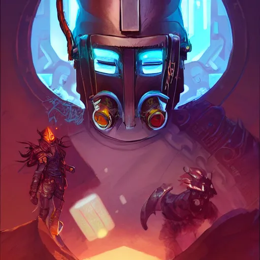 Image similar to cyberpunk viking helmet mask warrior goddess robot ninja fantasy, art gta 5 cover, official fanart behance hd artstation by jesper ejsing, by rhads, makoto shinkai and lois van baarle, ilya kuvshinov, ossdraws