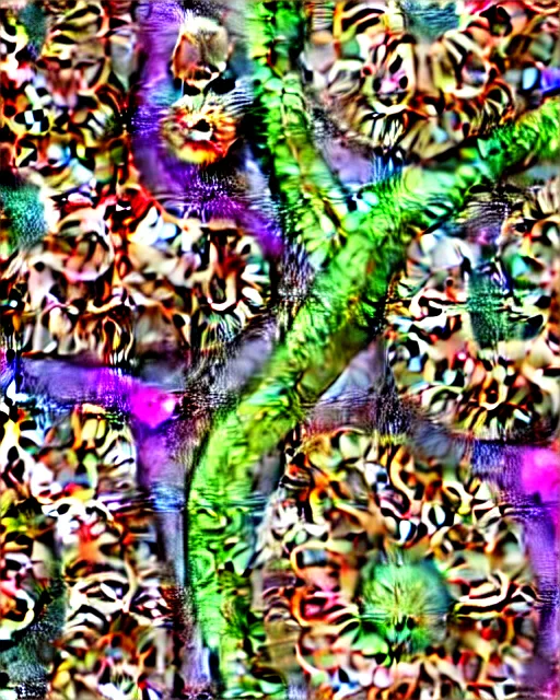 Image similar to Escherichia coli, close up details, drawn by Ernst Haeckel, colorful, beeple rendering