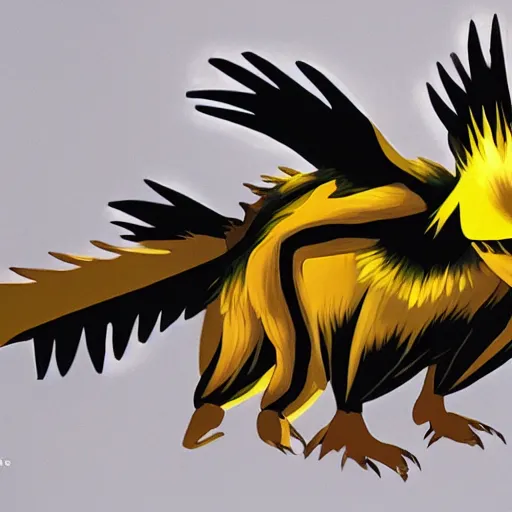 Image similar to national geographic 3 5 mm nature photo of a zapdos