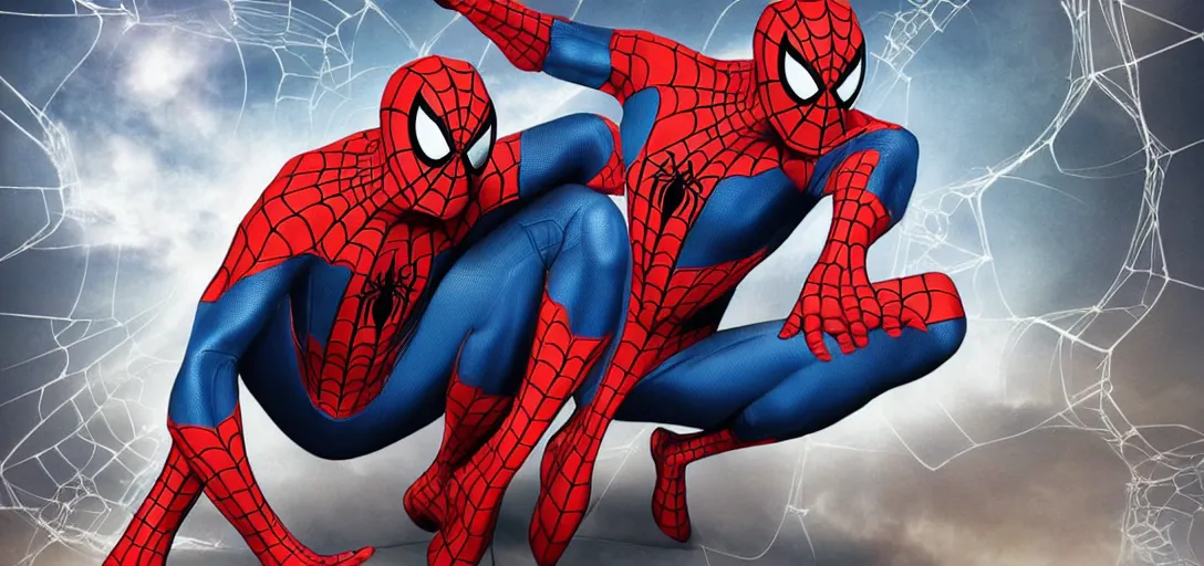 Image similar to Hype futuristic Spiderman