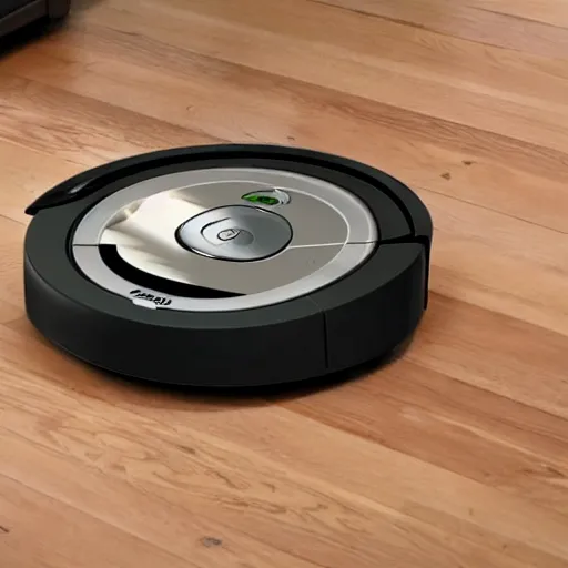 Prompt: dash cam footage of a Roomba in Jeff Bezos' house