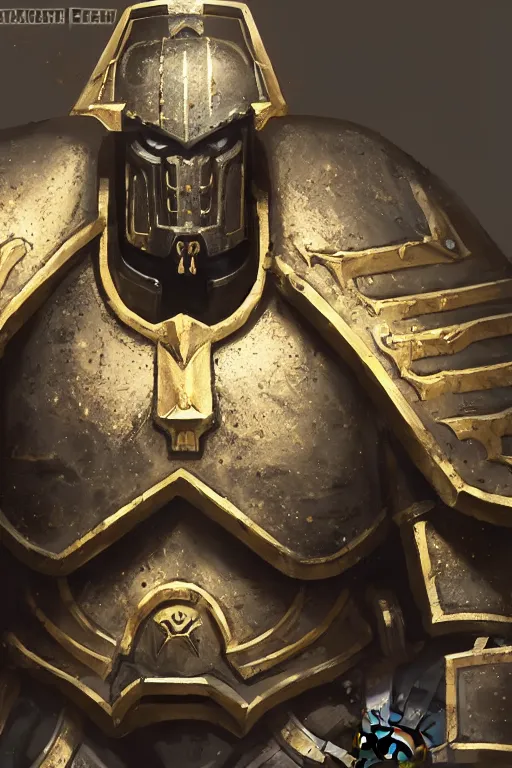 Image similar to armor portrait heros warhammer 4 0 k horus heresy fanart - the primarchs emperor by johannes helgeson animated with vfx concept artist & illustrator global illumination ray tracing hdr fanart arstation zbrush central hardmesh 8 k octane renderer comics stylized