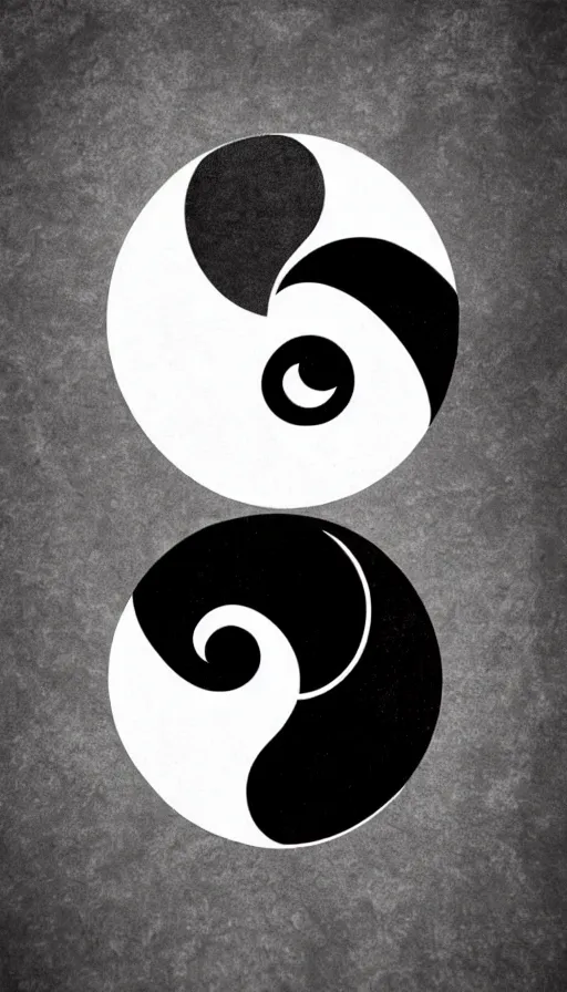 Image similar to Abstract representation of ying Yang concept, from Kenshin