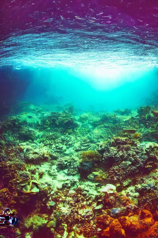 Image similar to photograph of beautiful underwater landscape