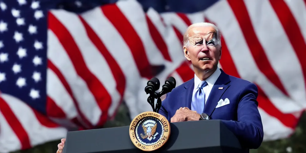 Prompt: joe biden on drugs 8k Resolution