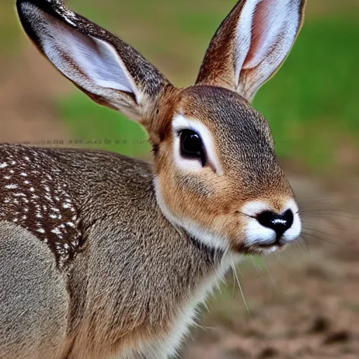 Prompt: bunny deer hybrid cute