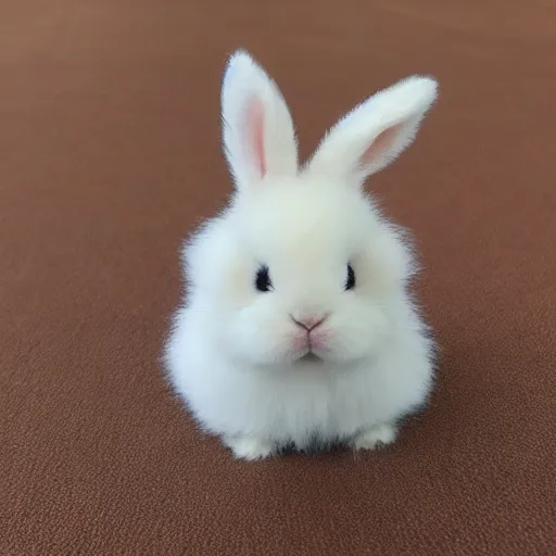 Image similar to the fluffiest tiniest bunny in the world, cute adorable, fluffy, furry, soft